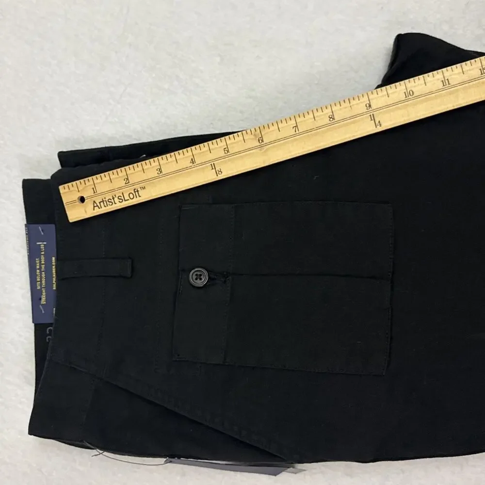 Polo Ralph Lauren Mens Cargo Jogger Pants 32x32 Black Golf Aviator Military